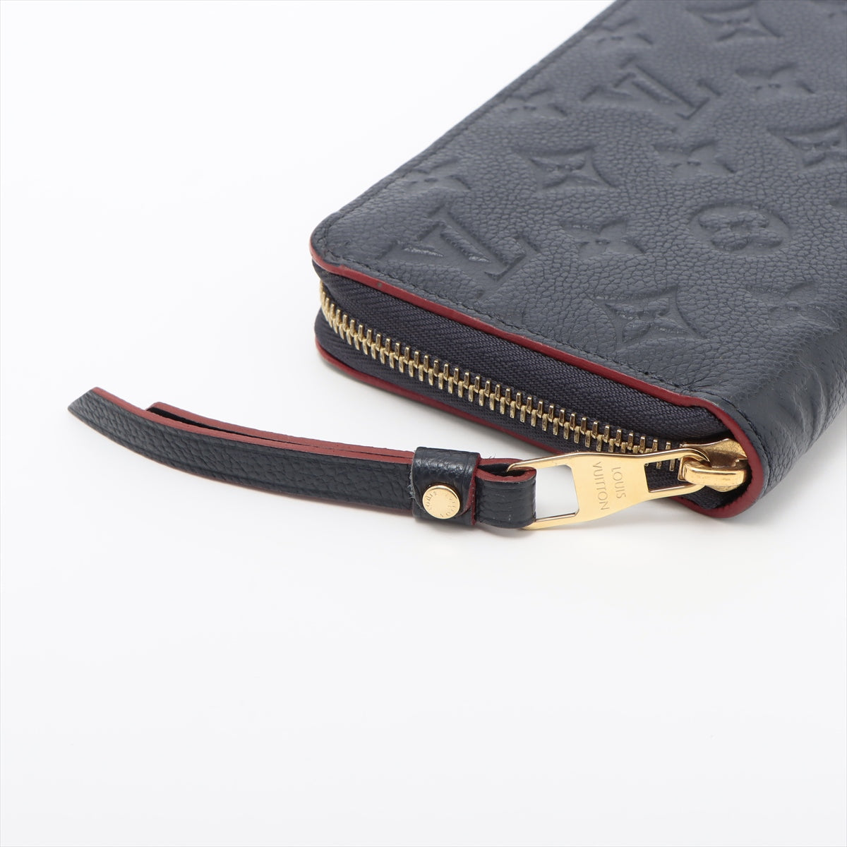 Louis Vuitton Monogram Amplant Wallet M62121 Marine Round Zip Wallet