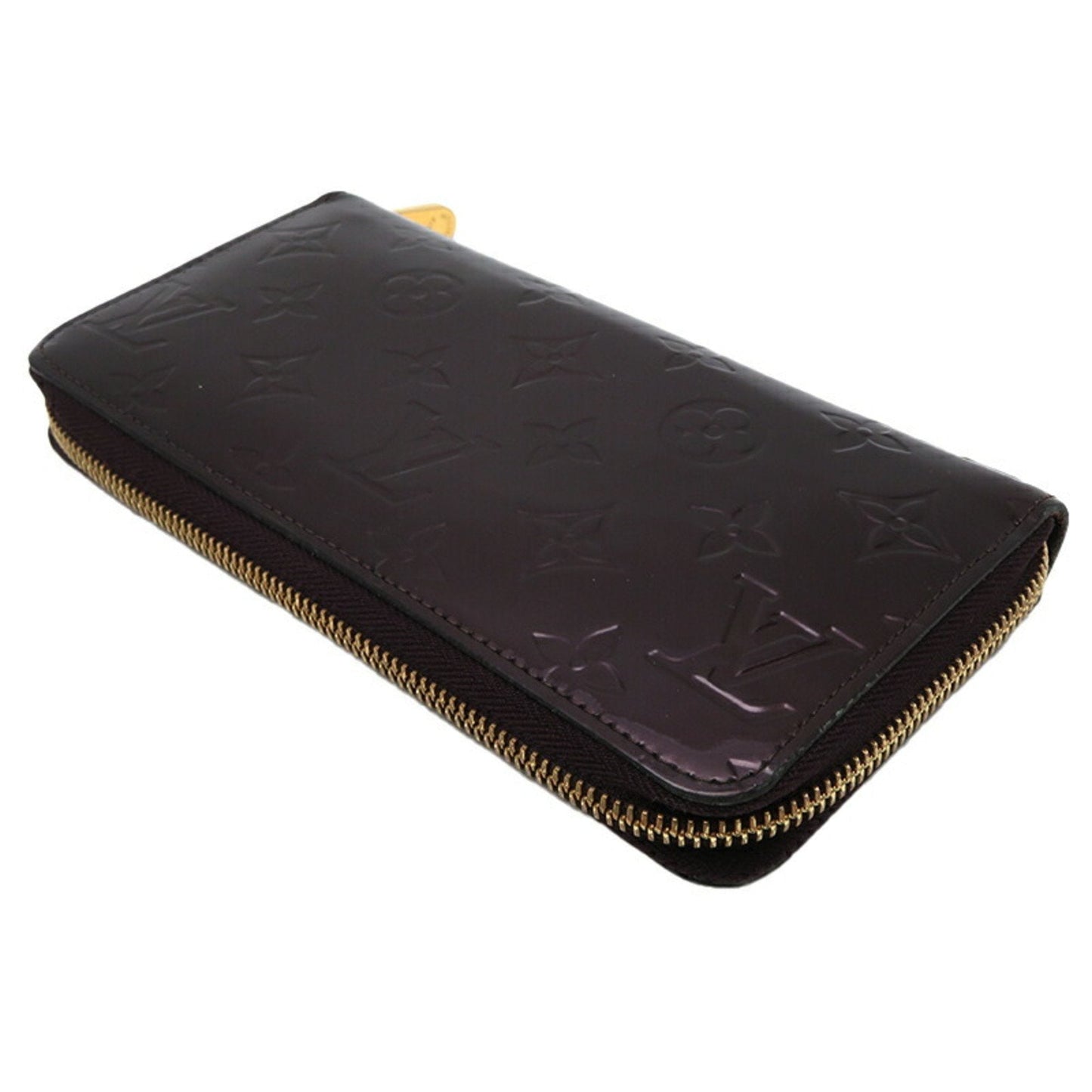 Louis Vuitton Zippy Wallet Patent Leather Wallet ()