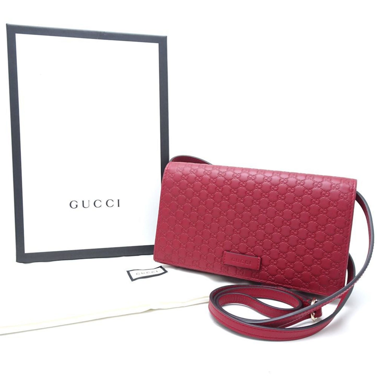 Gucci Guccissima Leather Shoulder Bag