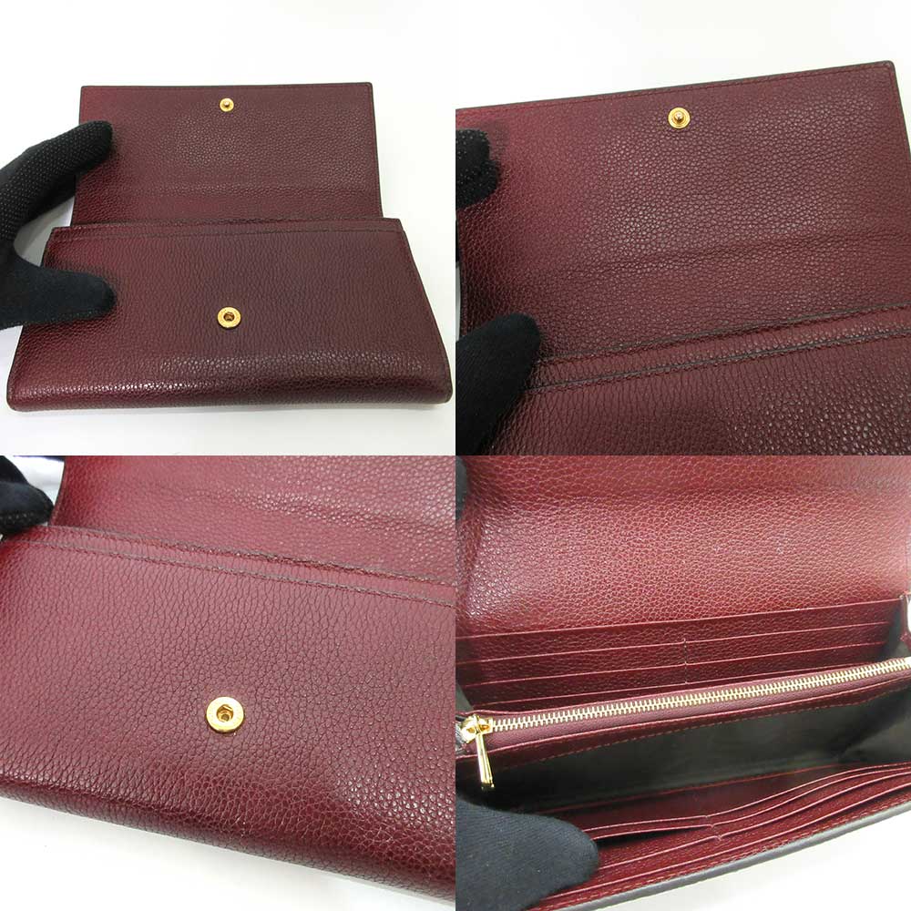 Luxury Gucci Trending 2025 Zumi Leather Continental Wallet