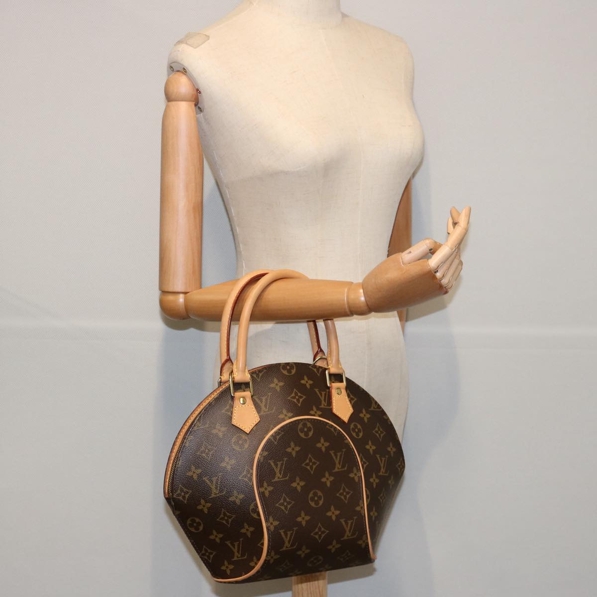 LOUIS VUITTON Monogram Ellipse PM Hand Bag M51127 LV 60057