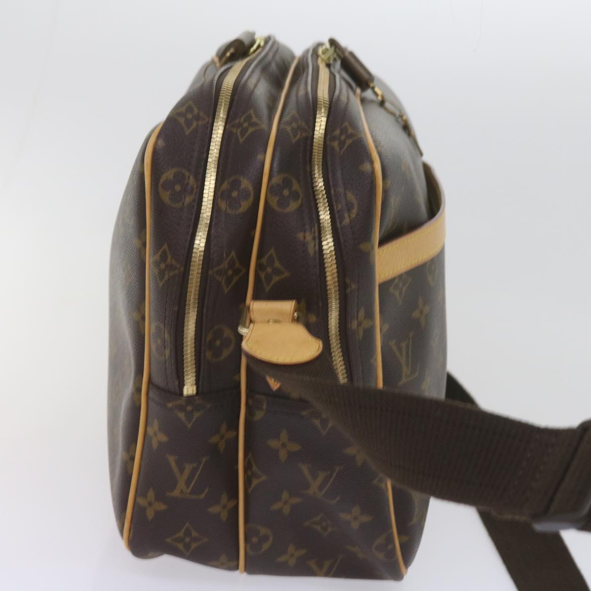 LOUIS VUITTON Monogram Reporter GM Shoulder Bag M45252 LV 60088A