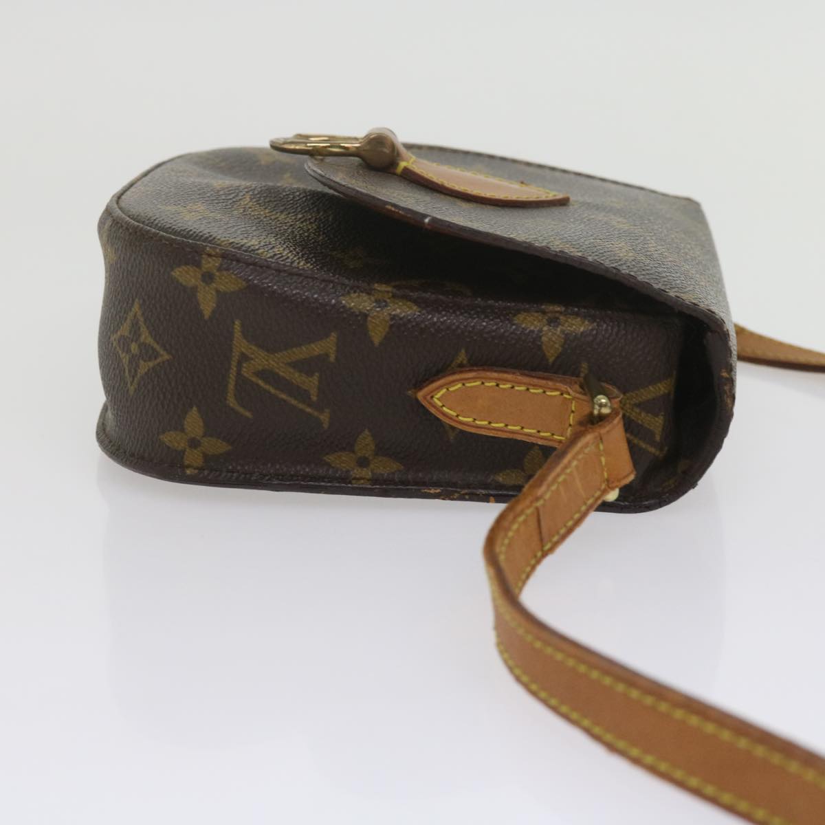 LOUIS VUITTON Monogram Saint Cloud PM Shoulder Bag M51244 LV 60824