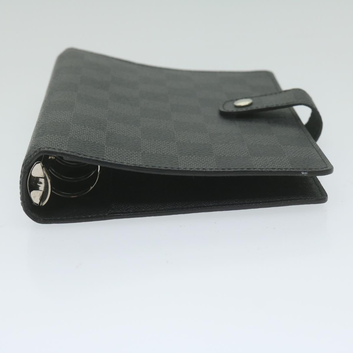 LOUIS VUITTON Damier Graphite Agenda MM Day Planner Cover R20242 LV 60844