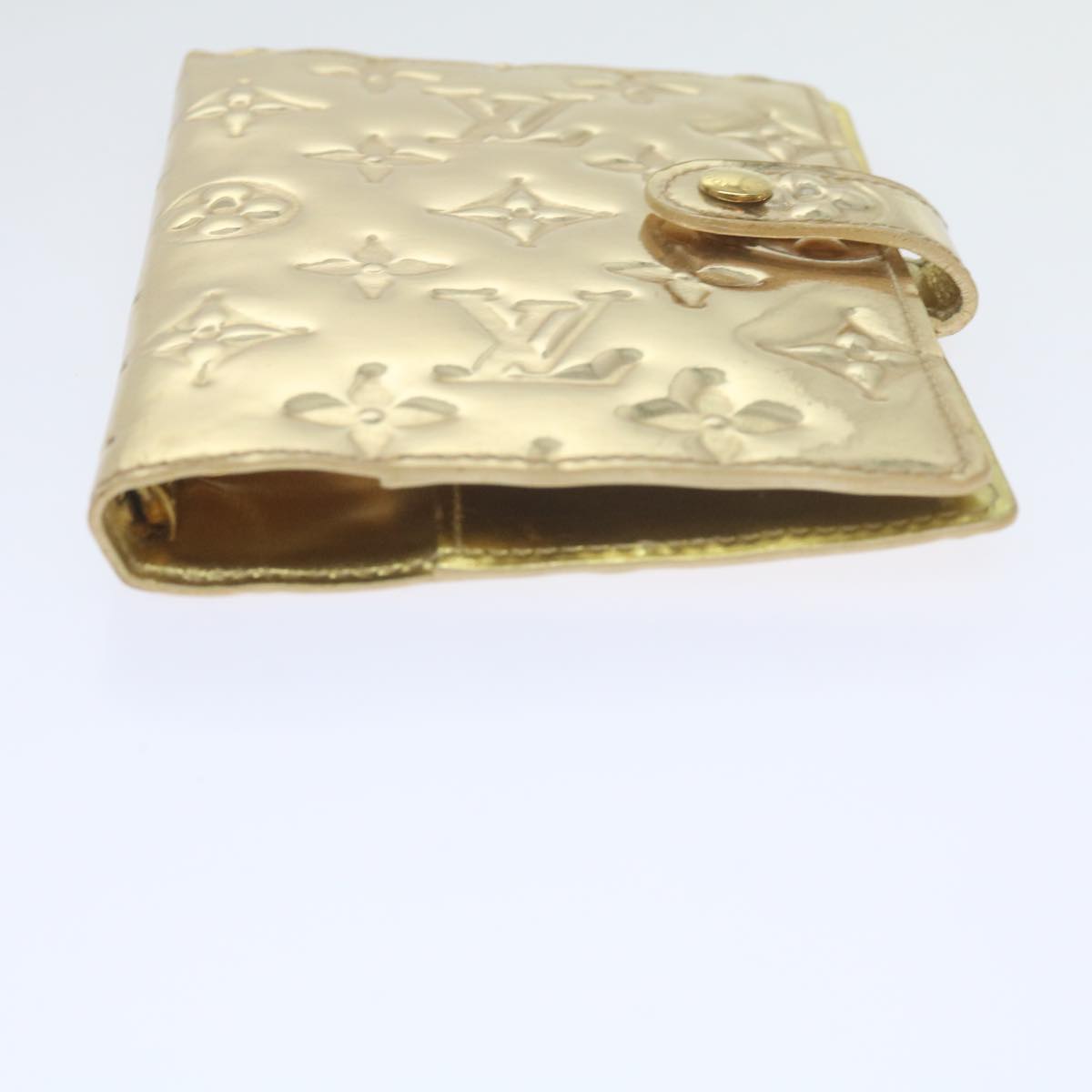 LOUIS VUITTON Miroir Agenda PM Day Planner Cover Gold R20962 LV 60845
