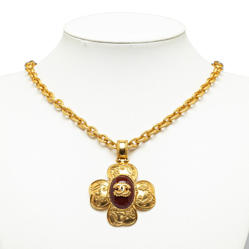Chanel Vintage Gliveau Coco Flower Necklace G CHANEL