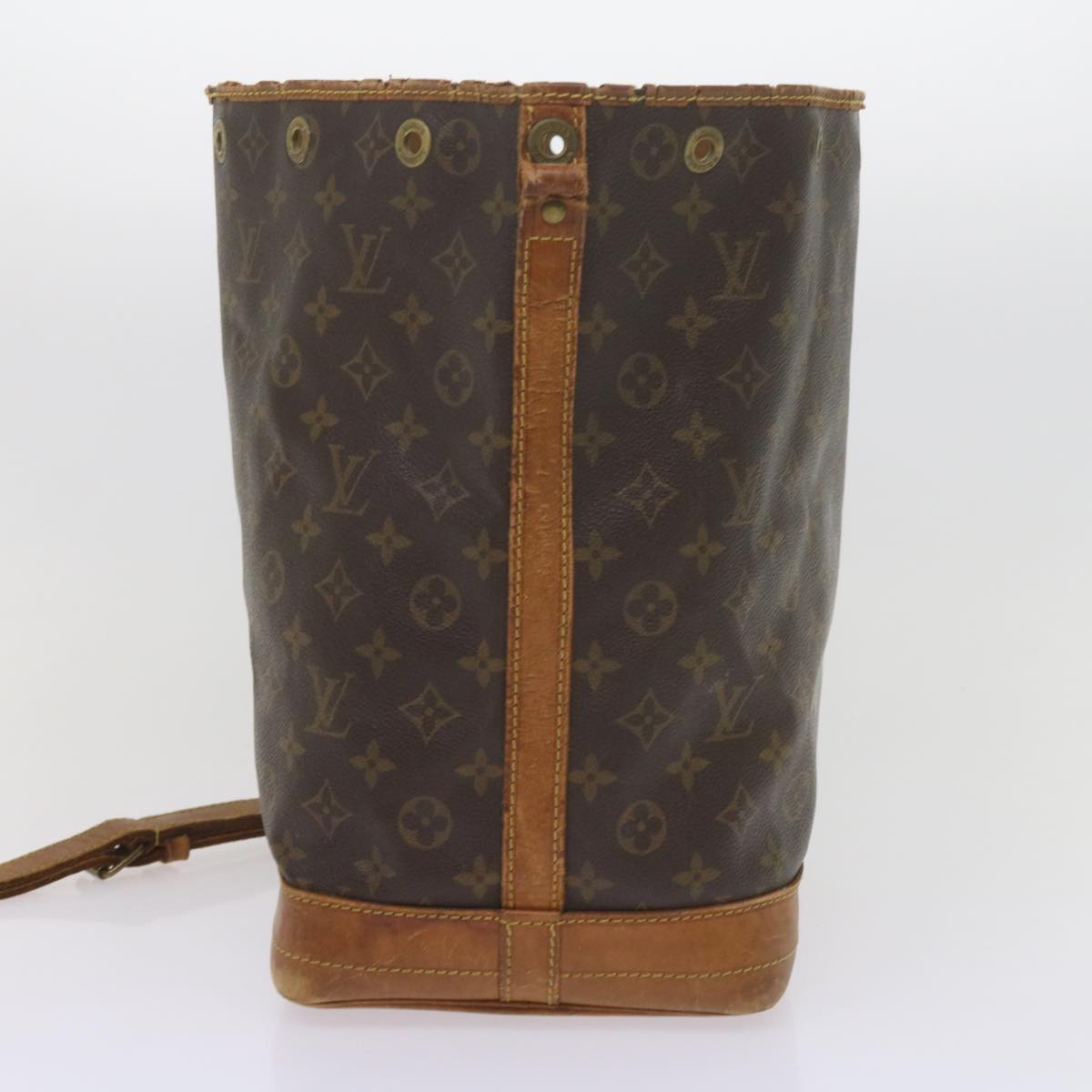LOUIS VUITTON Monogram Noe Shoulder Bag M42224 LV 61125