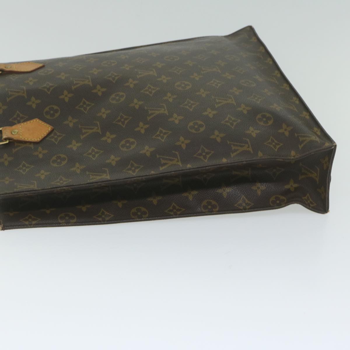 LOUIS VUITTON Monogram Sac Plat Hand Bag M51140 LV 61174