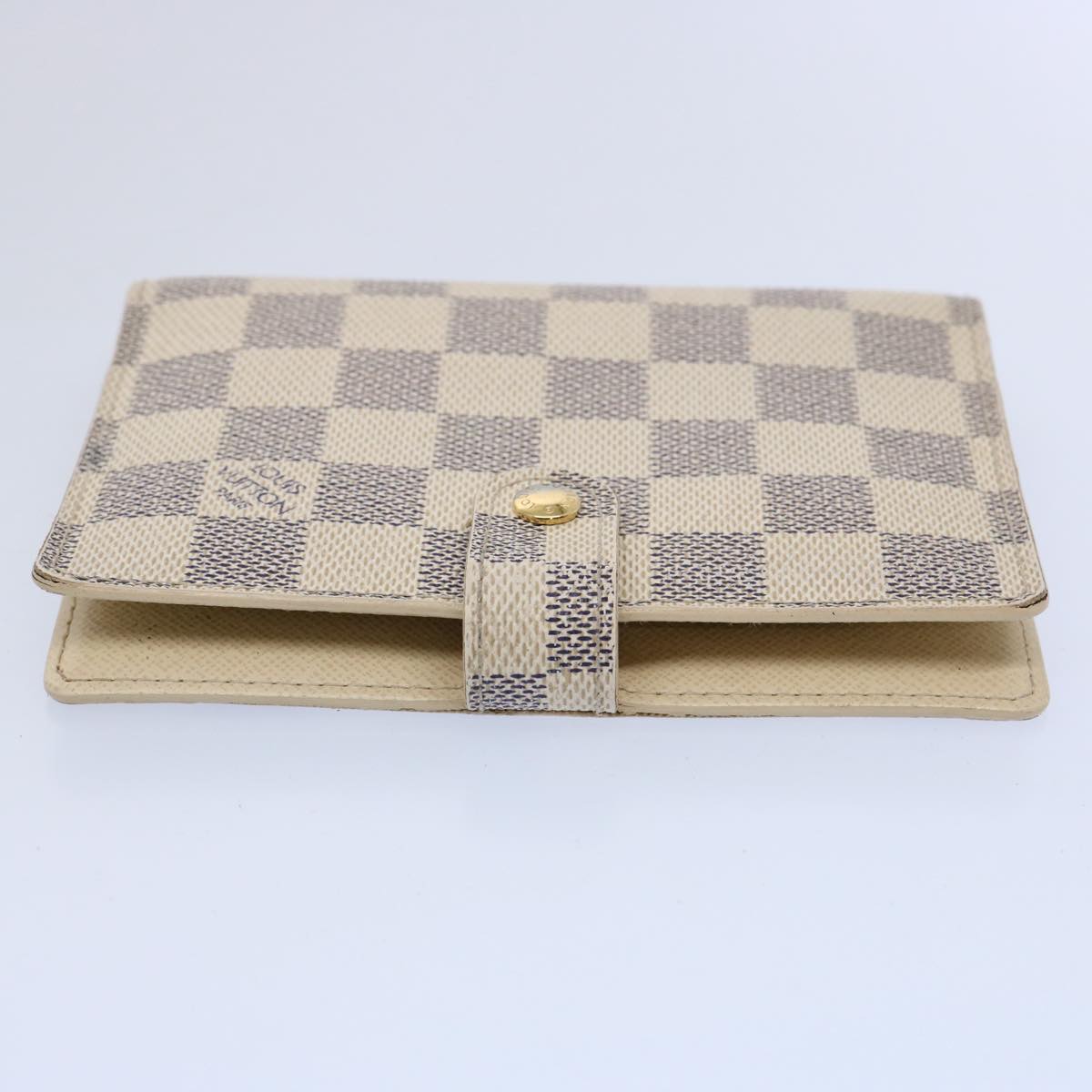 LOUIS VUITTON Damier Azur Agenda PM Day Planner Cover R20706 LV 61180