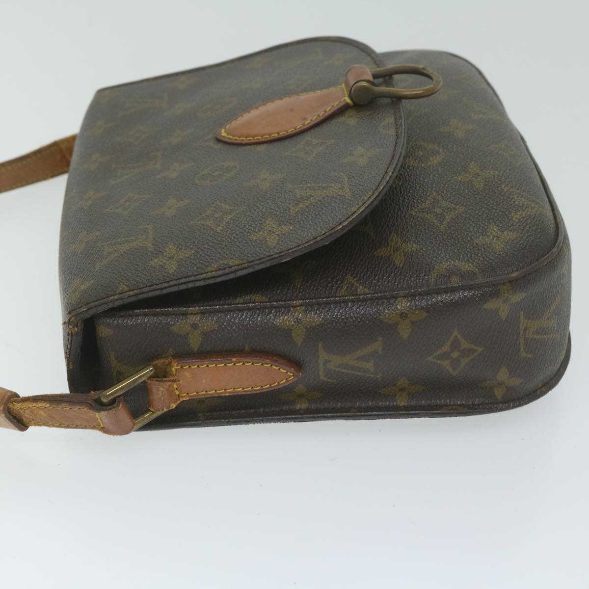 LOUIS VUITTON Monogram Saint Cloud GM Shoulder Bag M51242 LV 61201