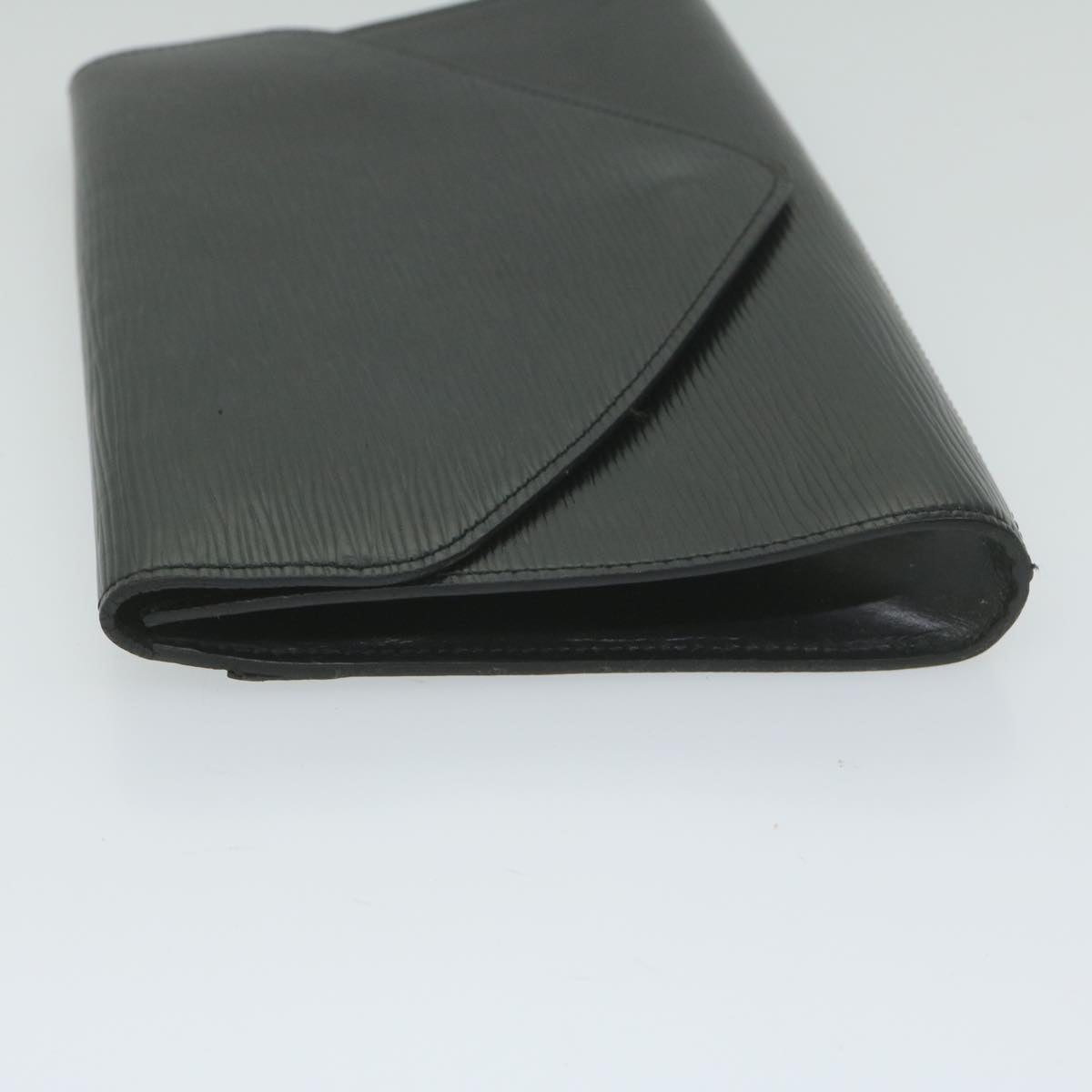 LOUIS VUITTON Epi Art Deco Clutch Bag Black M52632 LV 61261