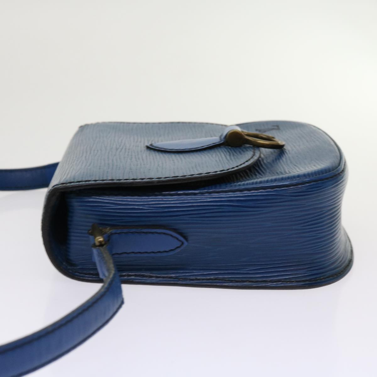 LOUIS VUITTON Epi Saint Cloud PM Shoulder Bag Blue M52195 LV 61278