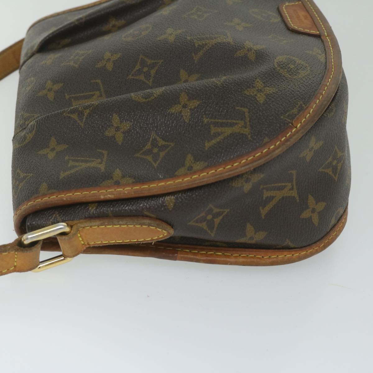 LOUIS VUITTON Monogram Menilmontant PM Shoulder Bag M40474 LV 61312