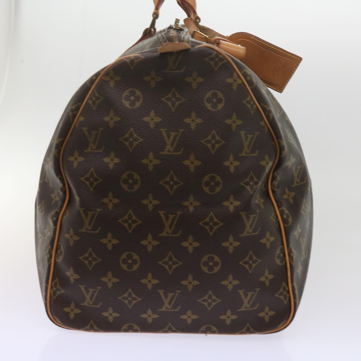 LOUIS VUITTON Monogram Keepall 55 Boston Bag M41424 LV 61375