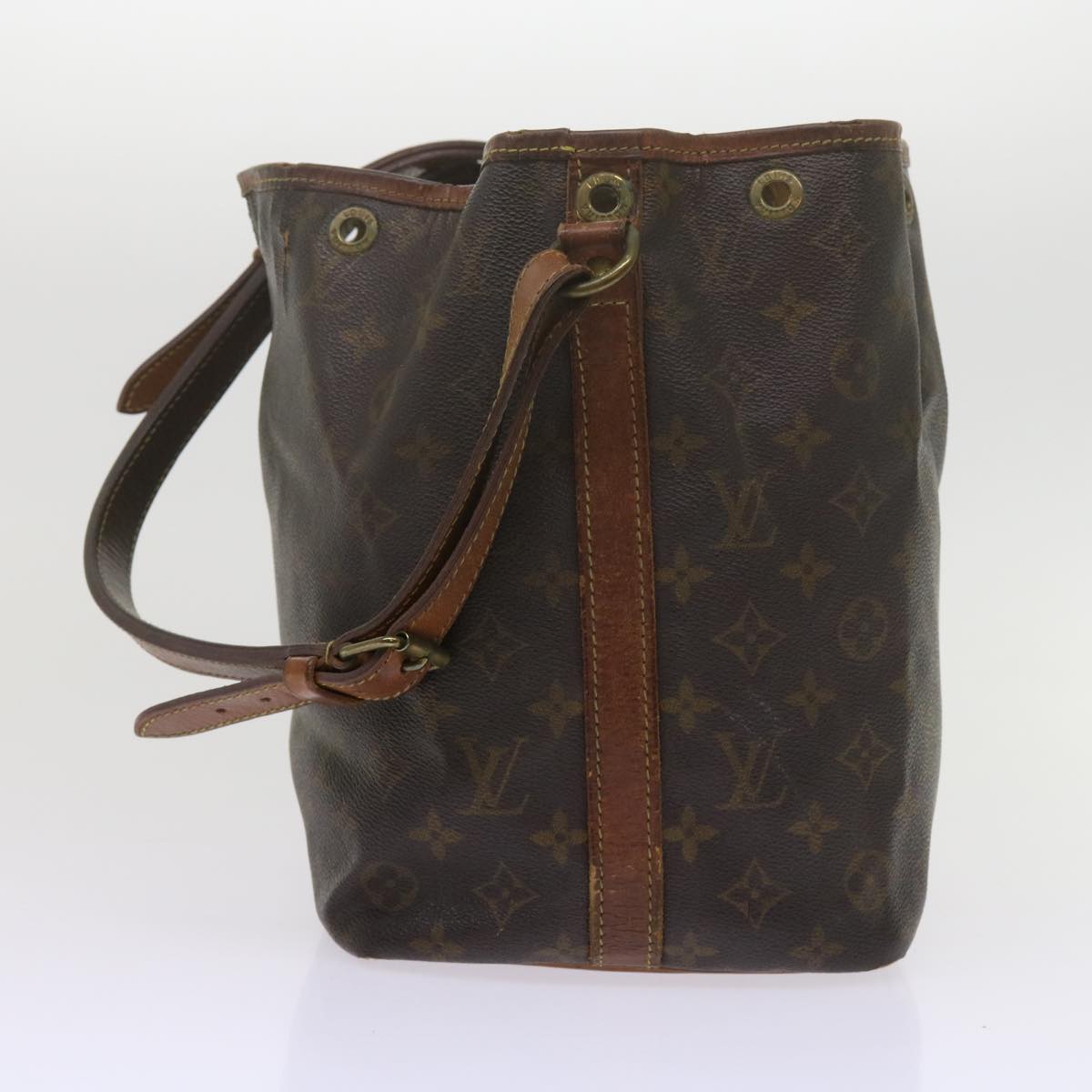 LOUIS VUITTON Monogram Petit Noe Shoulder Bag M42226 LV 61480