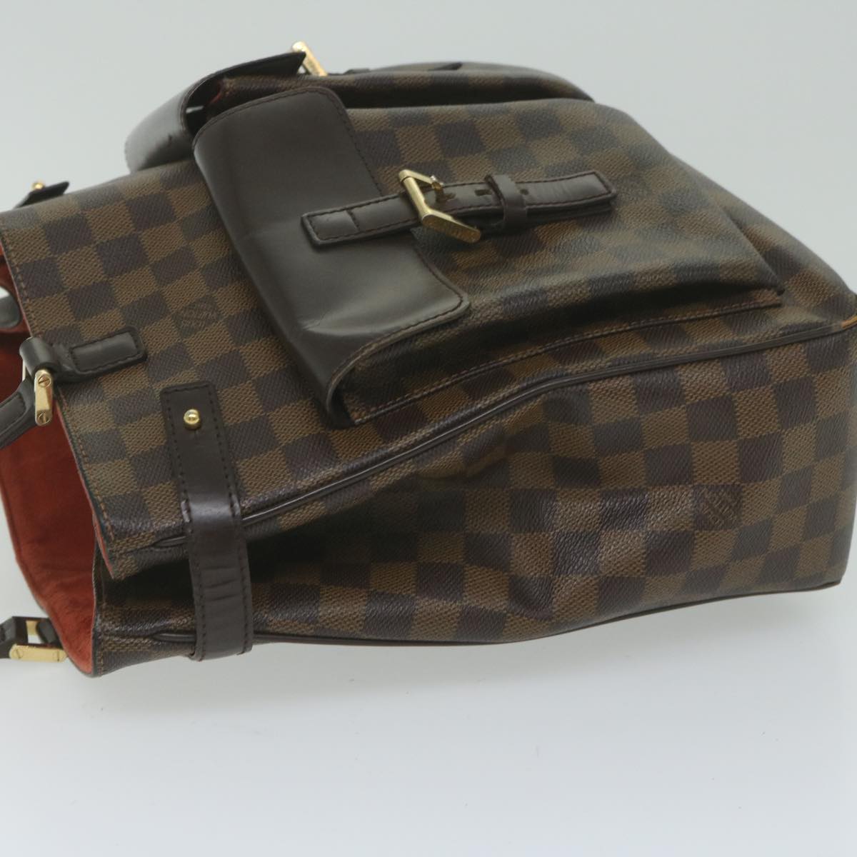 LOUIS VUITTON Damier Ebene Uzes Tote Bag N51128 LV 61483