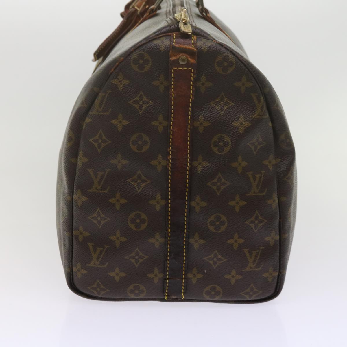 LOUIS VUITTON Monogram Keepall Bandouliere 50 Boston Bag M41416 LV 61496