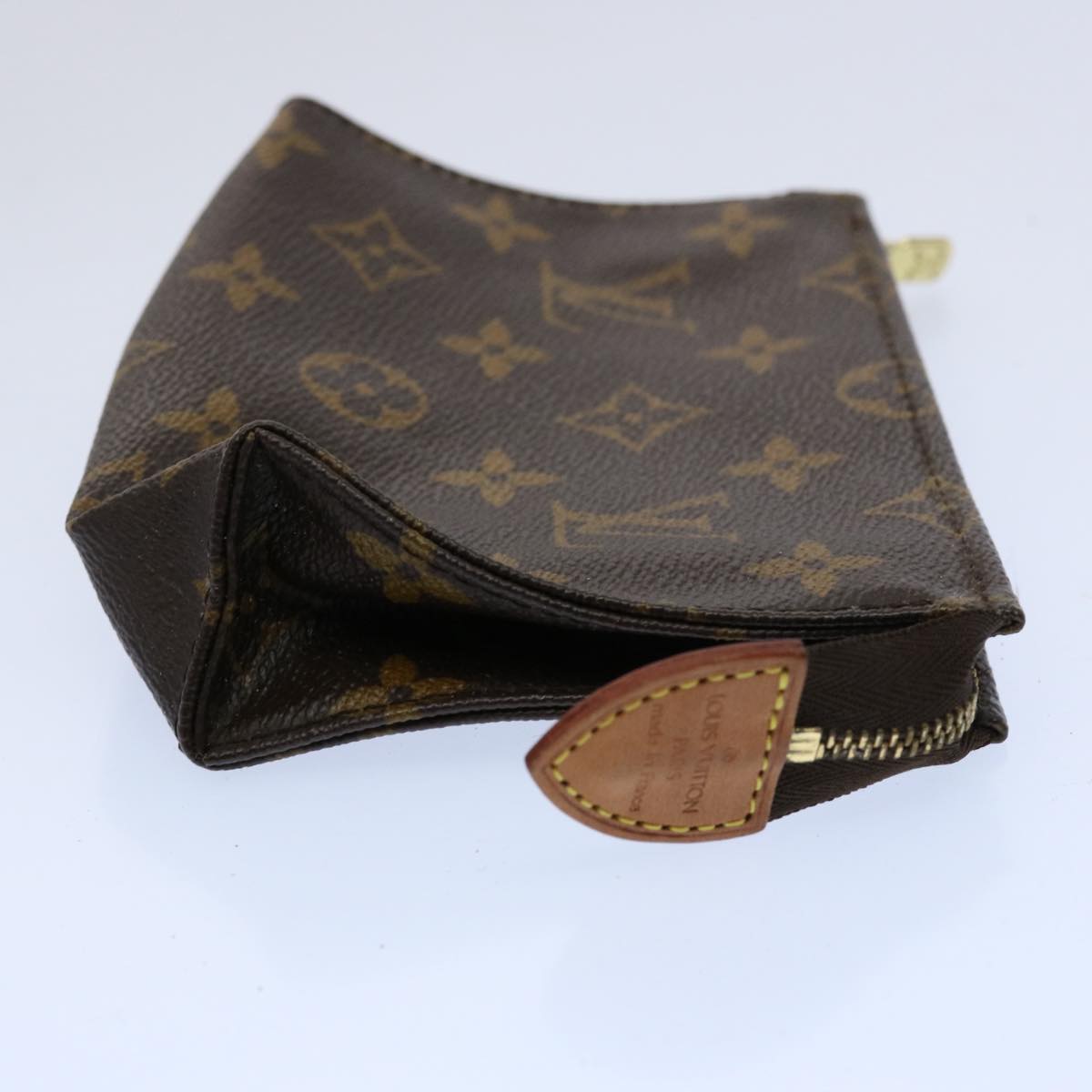 LOUIS VUITTON Monogram Poche Toilette 15 Pouch M47546 LV 61684