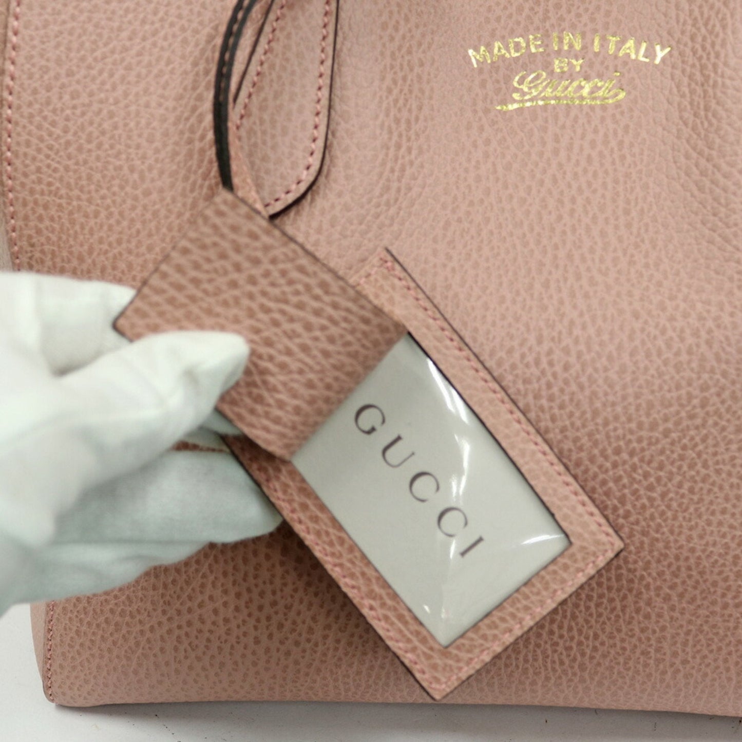 Gucci Swing Leather Tote Bag ()