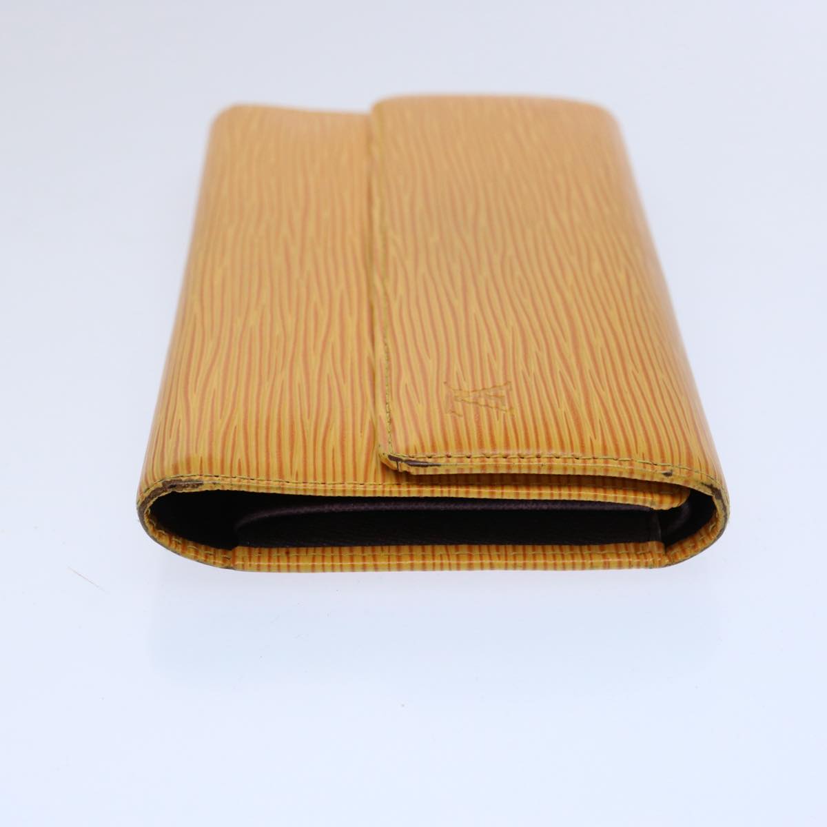 LOUIS VUITTON Epi Porte Tresor International Wallet Yellow M63389 LV 61715