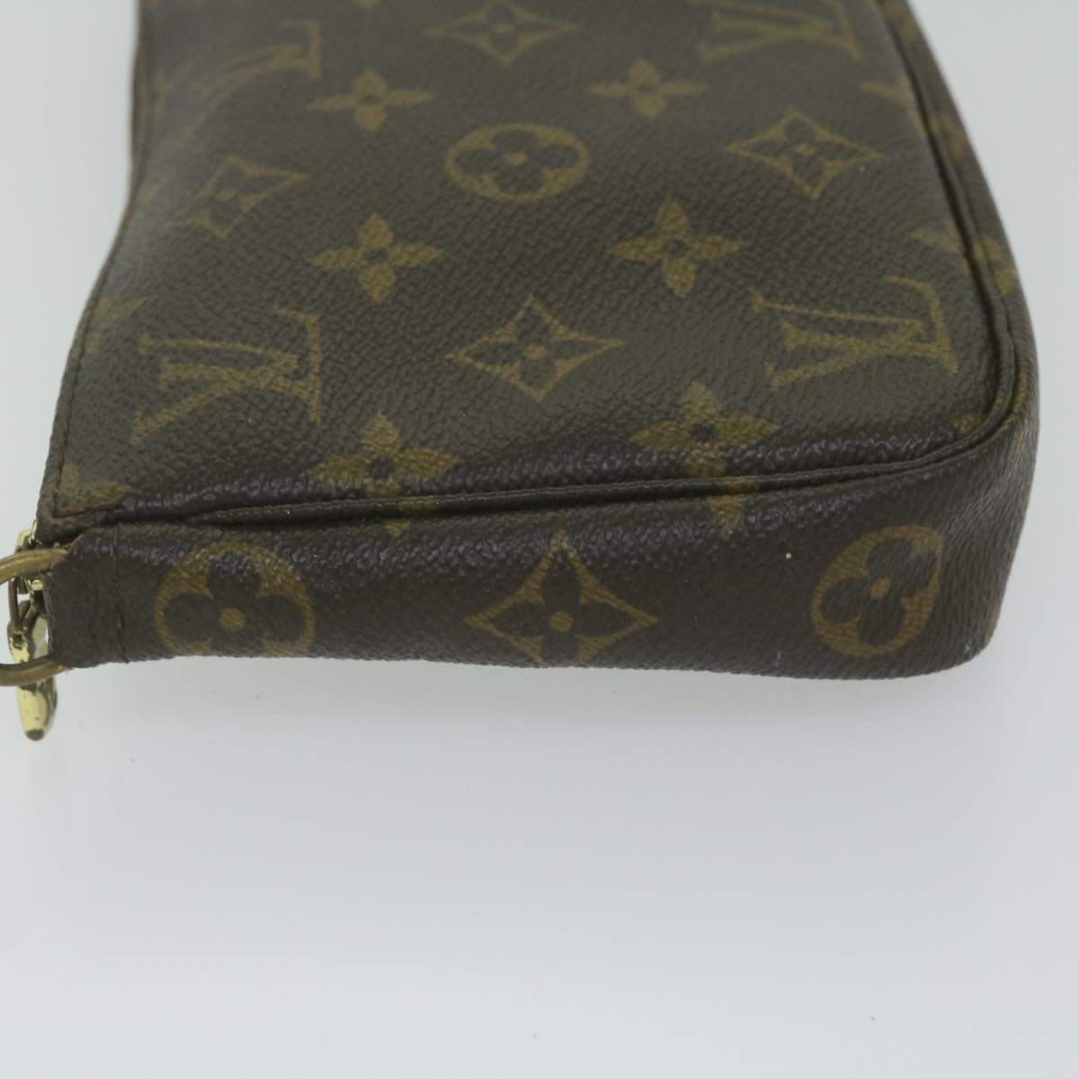 LOUIS VUITTON Monogram Pochette Accessoires Pouch M51980 LV 61735