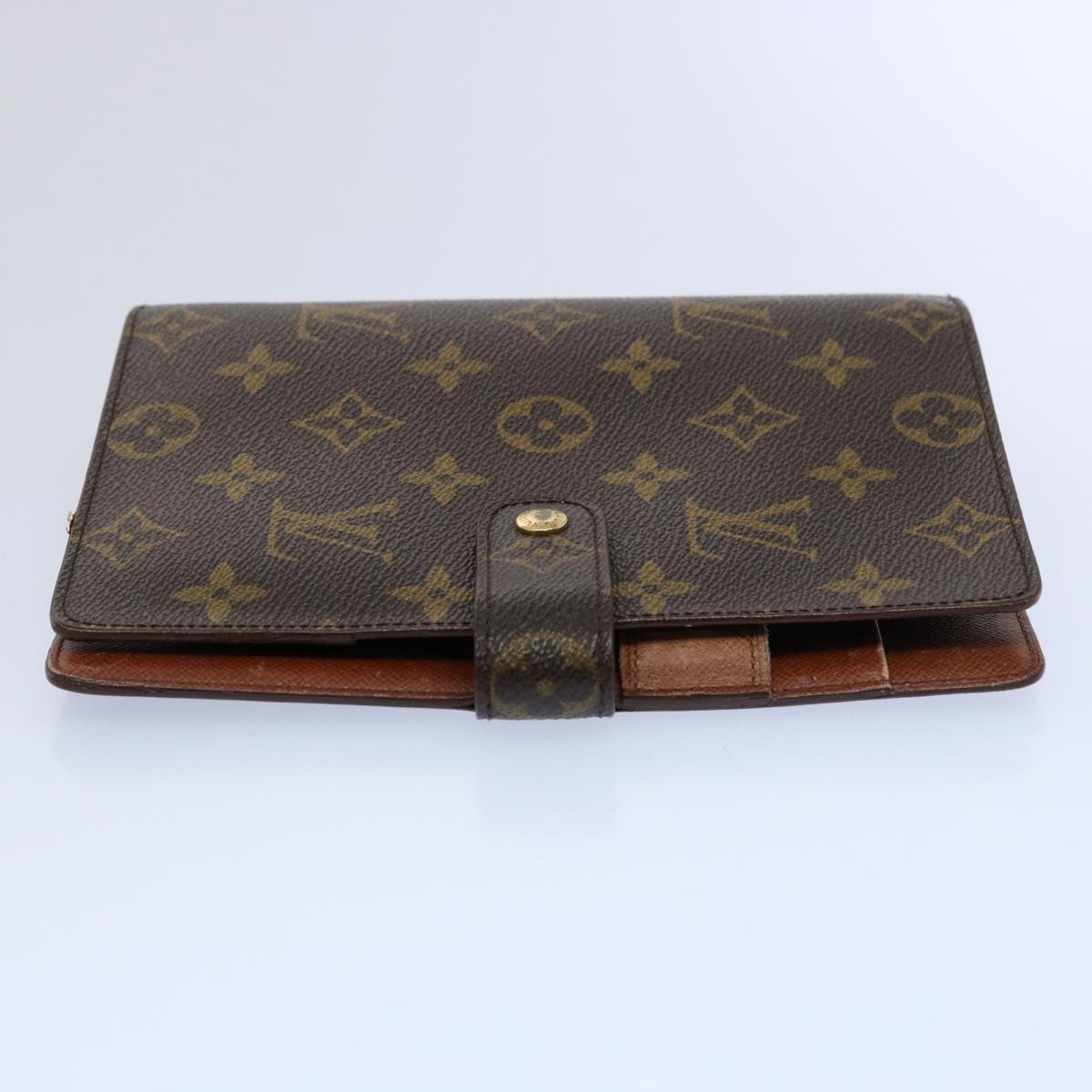 LOUIS VUITTON Monogram Agenda MM Day Planner Cover R20105 LV 61754