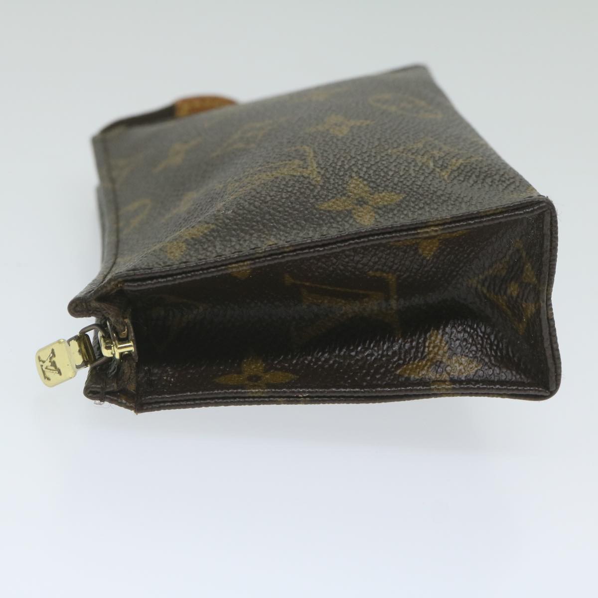 LOUIS VUITTON Monogram Poche Toilette 15 Pouch M47546 LV 61866