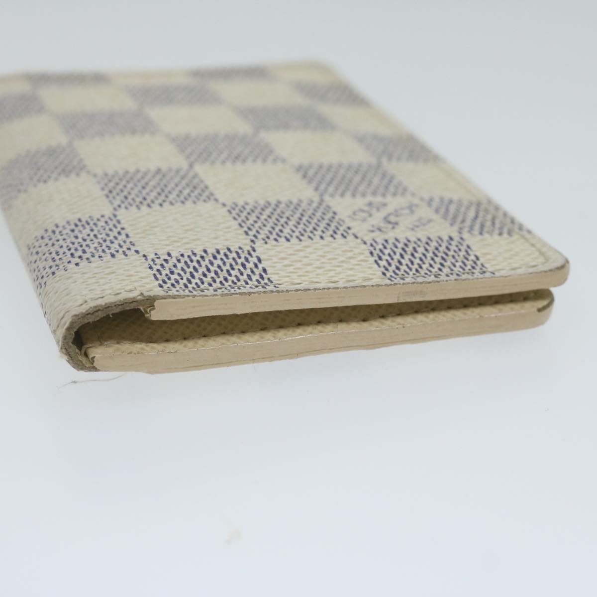 LOUIS VUITTON Damier Azur Organizer Dupoch Card Case N61727 LV 61872