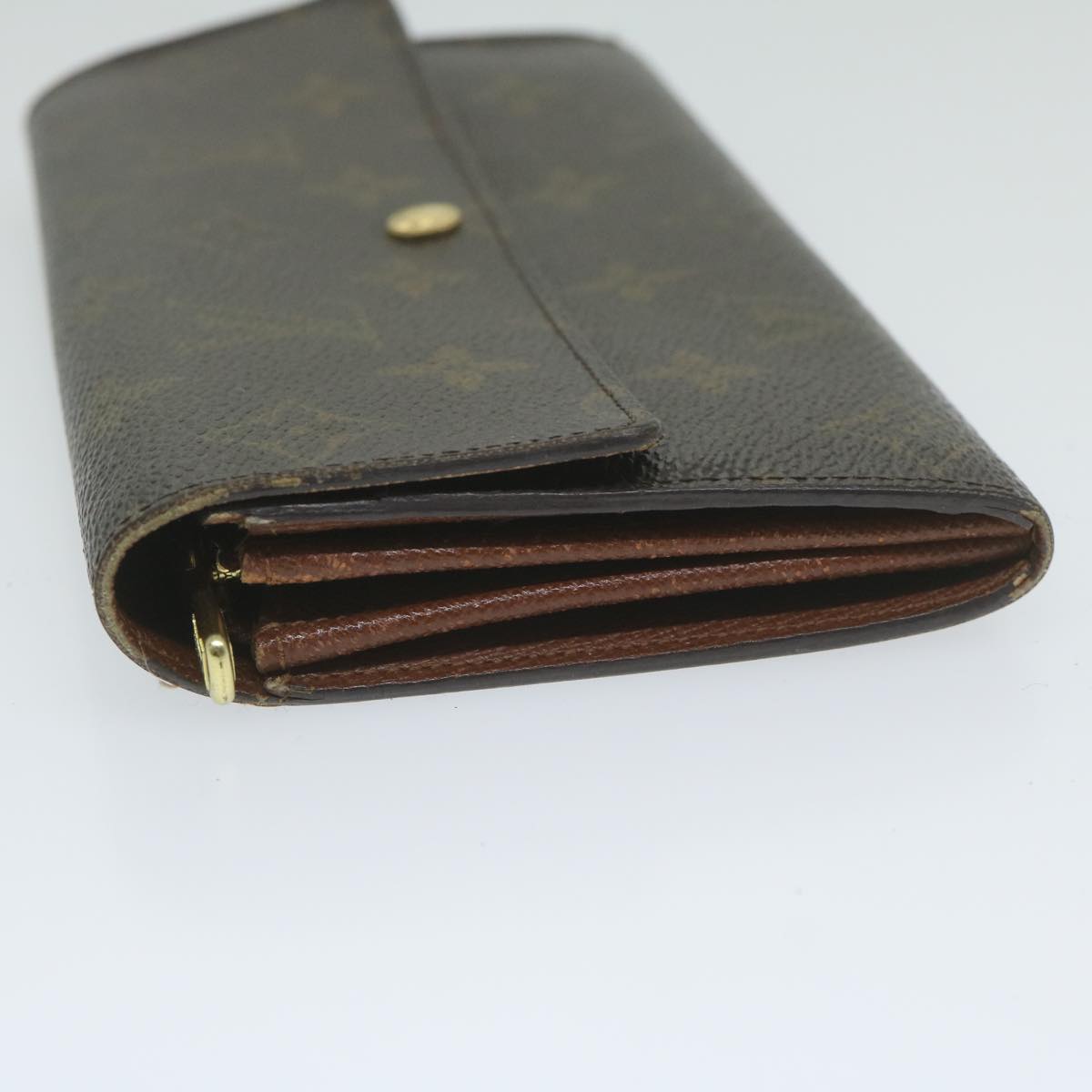 LOUIS VUITTON Monogram Pochette Porte Monnaie Credit Wallet M61725 61890