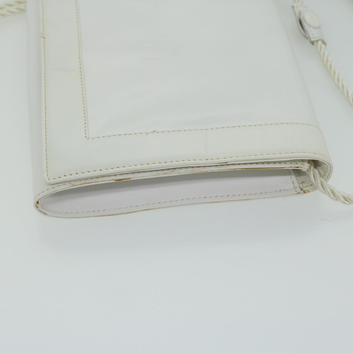 Luxury FendiShoulder Bag Leather White61891