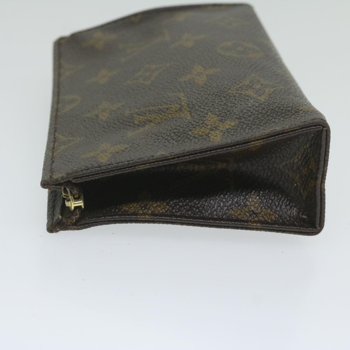 LOUIS VUITTON Monogram Poche Toilette 15 Pouch M47546 LV 61913