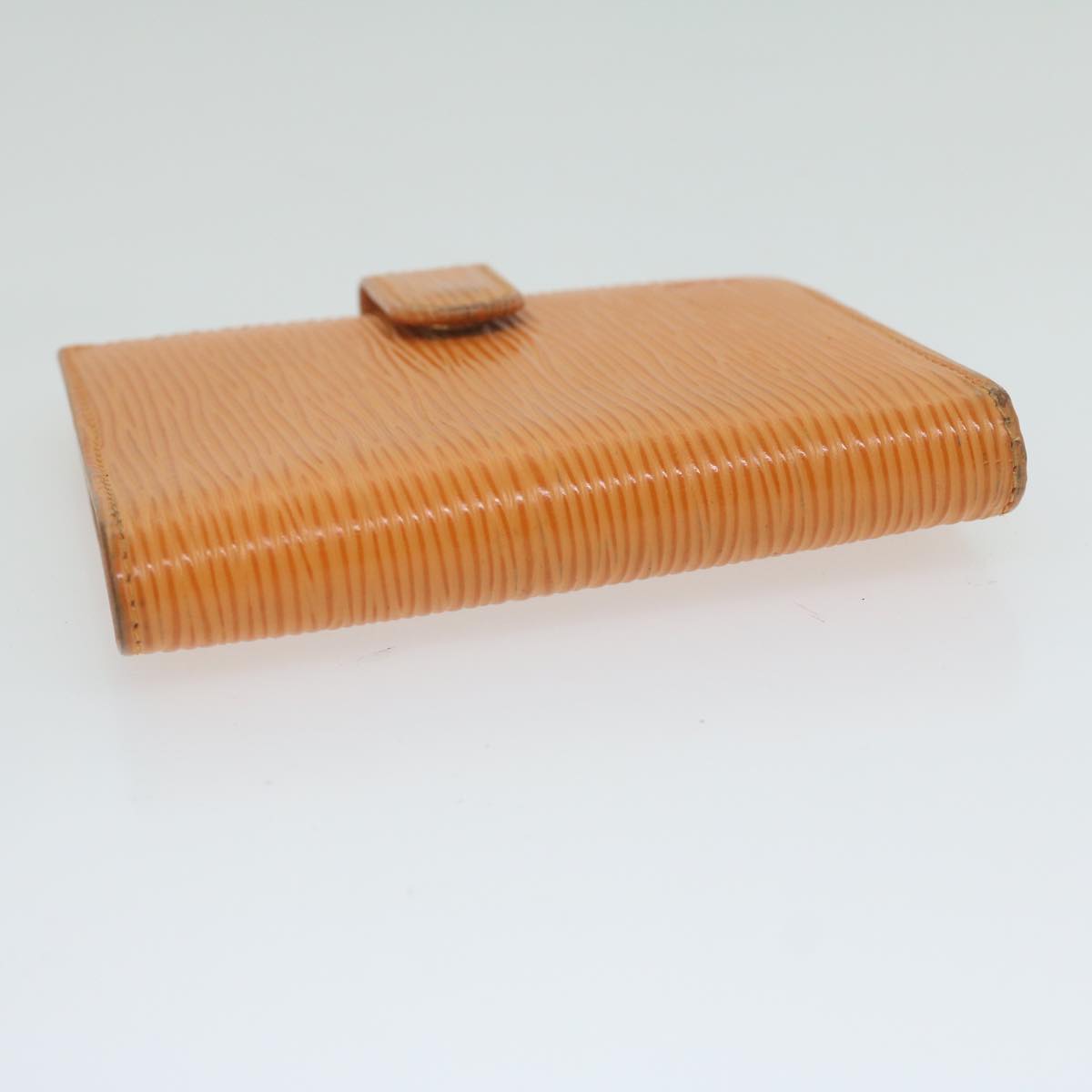 LOUIS VUITTON Epi Porte Billets Compact Bifold Wallet Mandarin M6355H 61922
