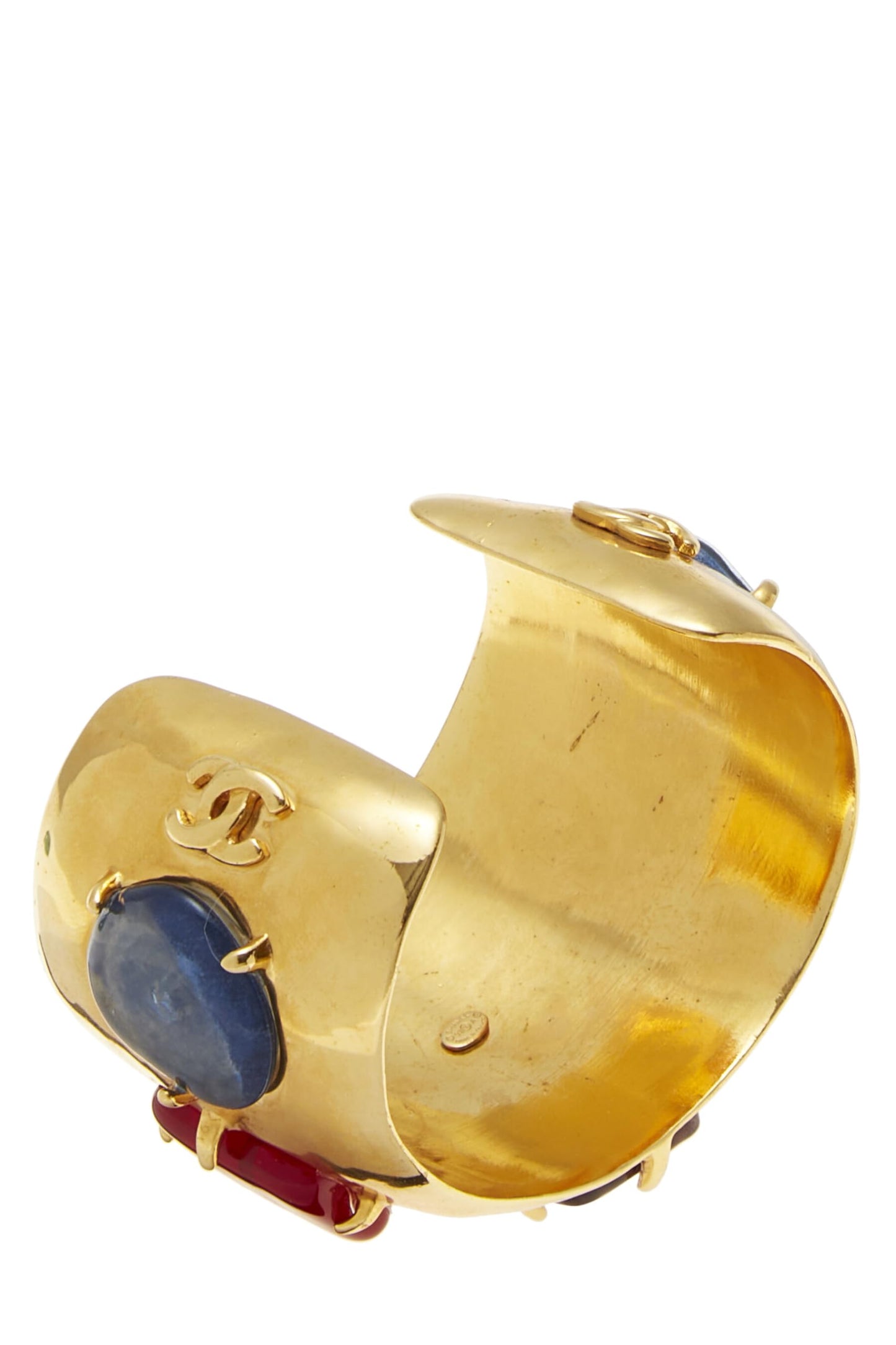 Chanel, Multicolor Gripoix Cuff, Multi