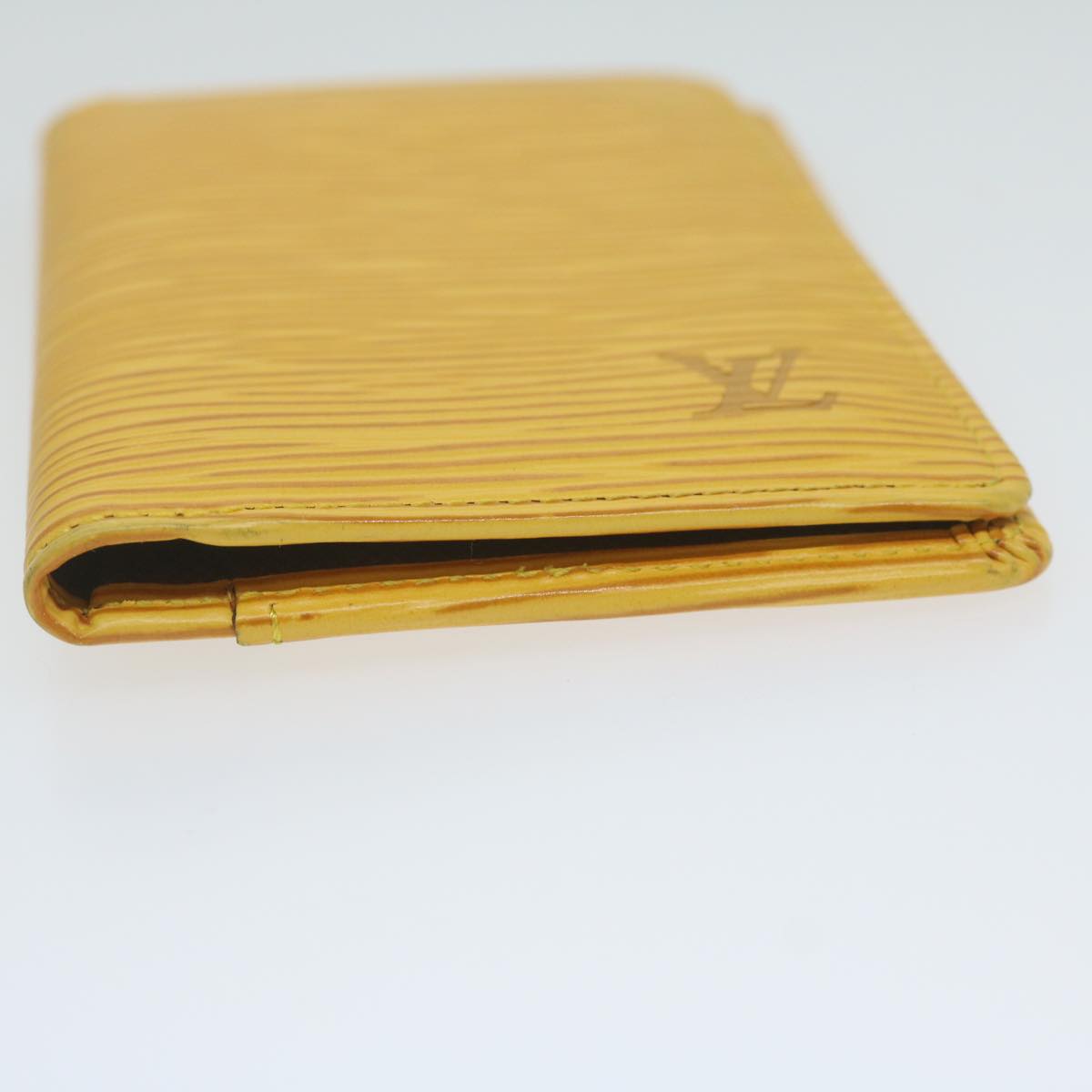 LOUIS VUITTON Epi Organizer Dupoch Card Case Yellow M63589 LV 62120