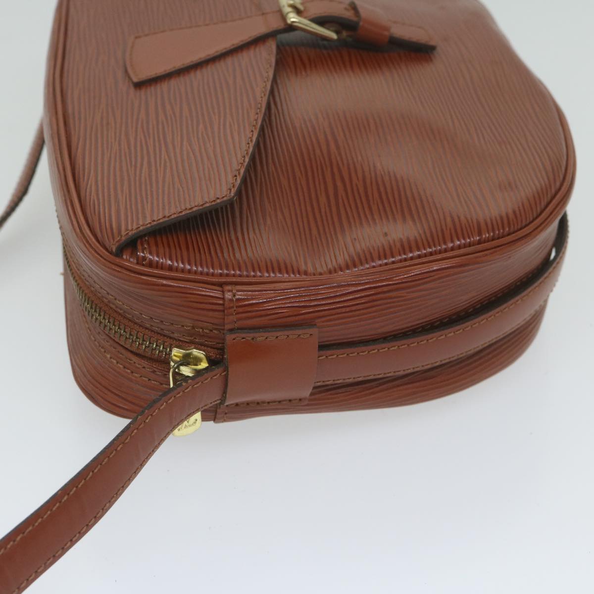 LOUIS VUITTON Epi Jeune FilleMM Shoulder Bag Brown M52153 LV 62185