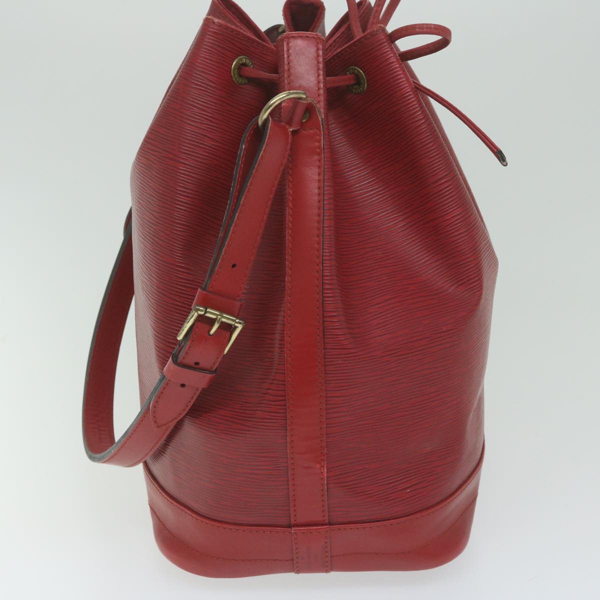 LOUIS VUITTON Epi Noe Shoulder Bag Red M44007 LV 62216