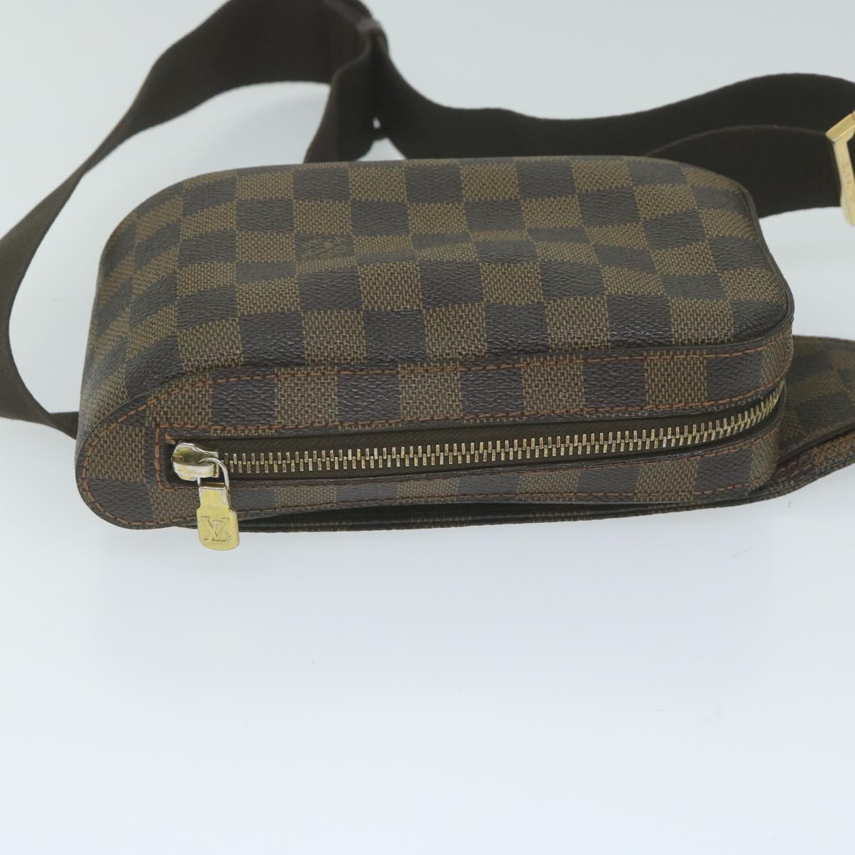 LOUIS VUITTON Damier Ebene Geronimos Shoulder Bag N51994 LV 62283