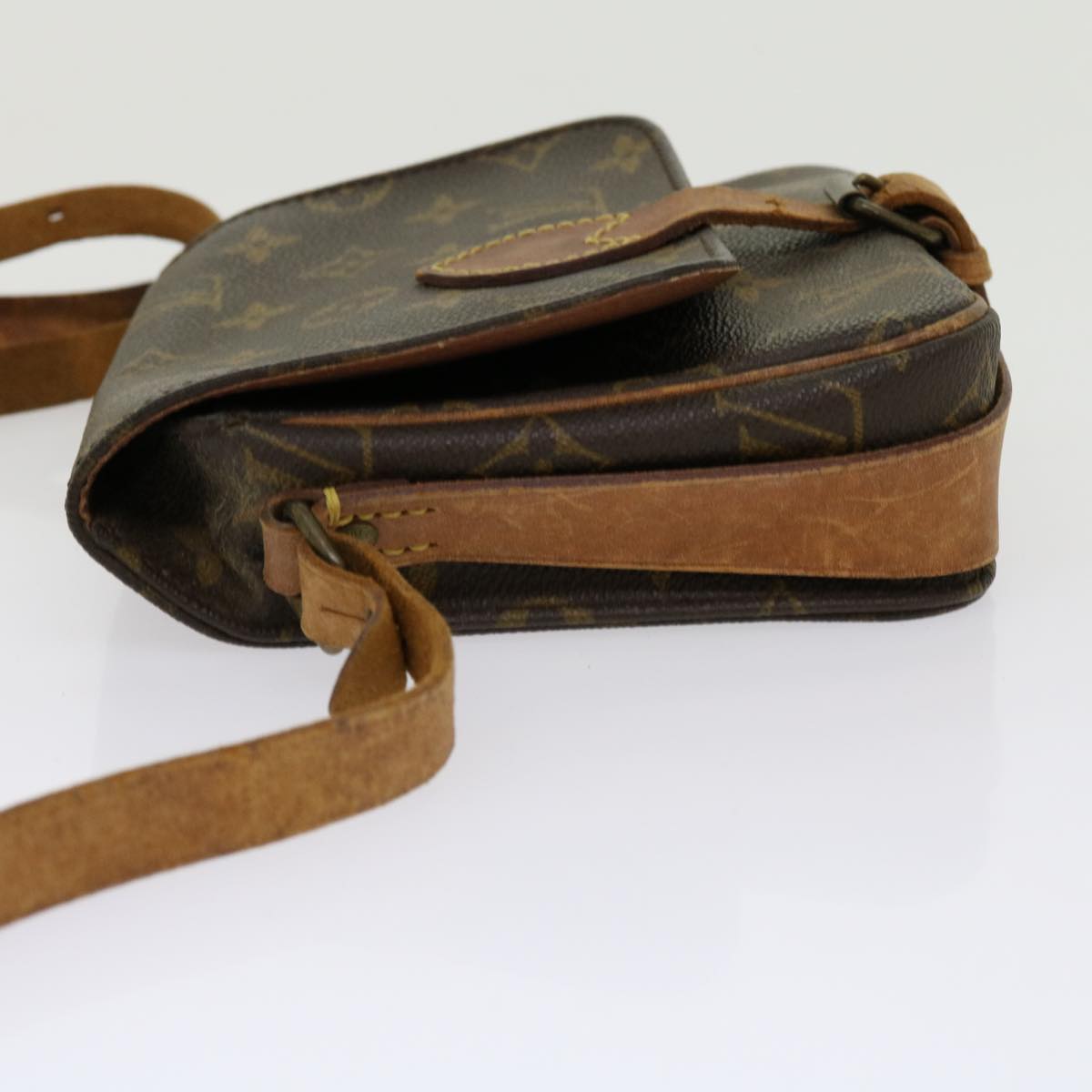 LOUIS VUITTON Monogram Cartouchiere PM Shoulder Bag M51254 LV 62387