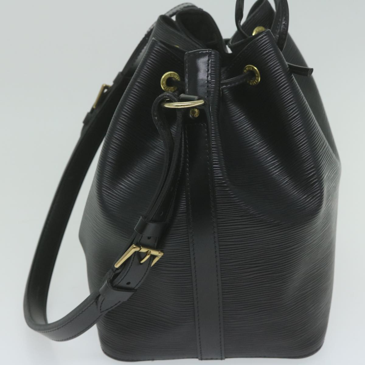 LOUIS VUITTON Epi Petit Noe Shoulder Bag Black M44102 LV 62425
