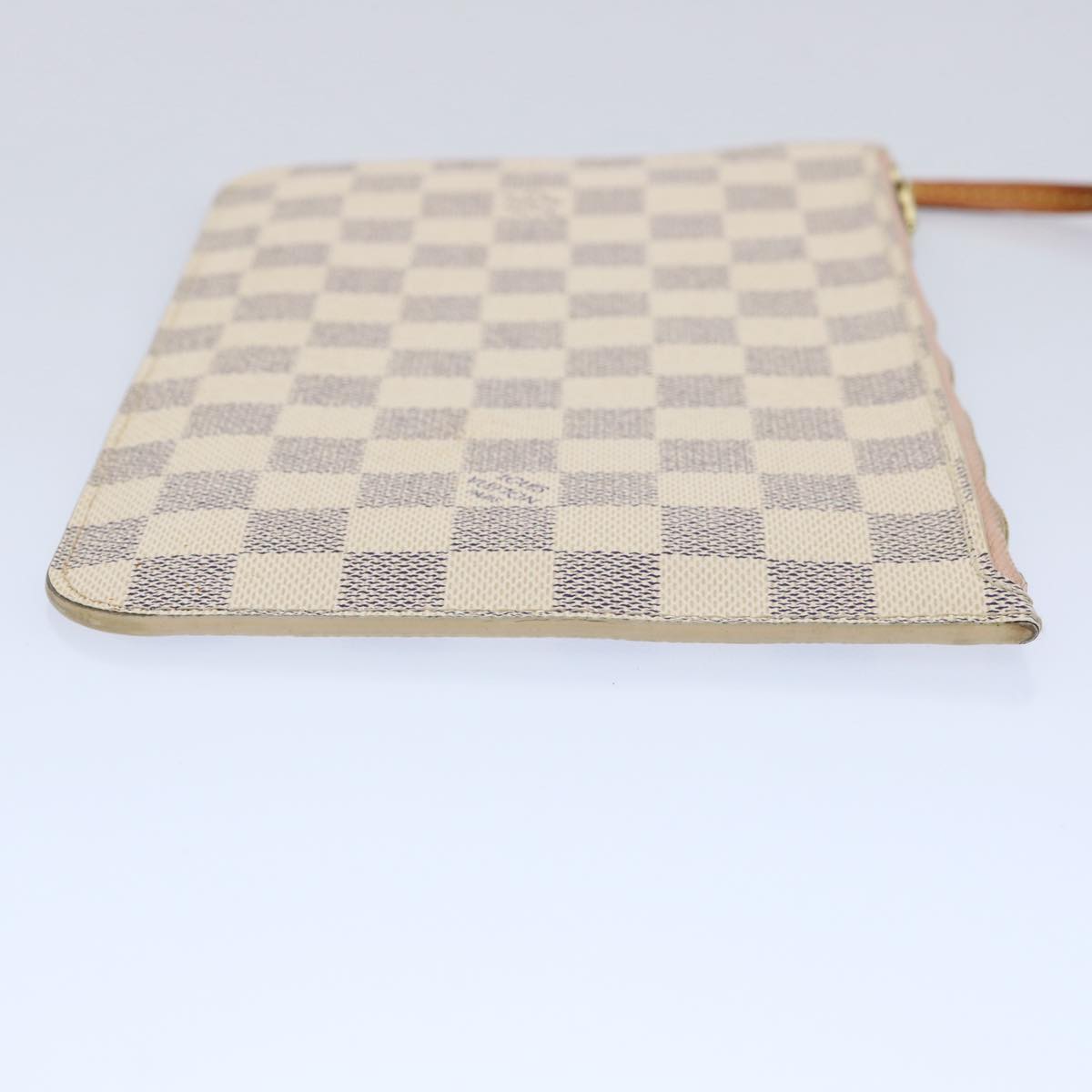 LOUIS VUITTON Damier Azur Neverfull MM Pouch Pouch LV 62819