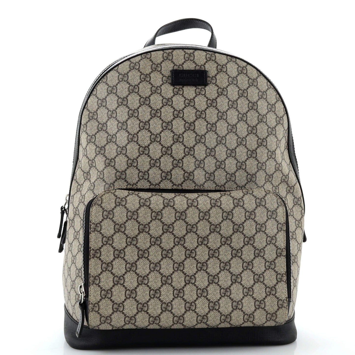 Luxury Gucci Trending 2025 Zip Pocket Backpack GG Coated Canvas Medium