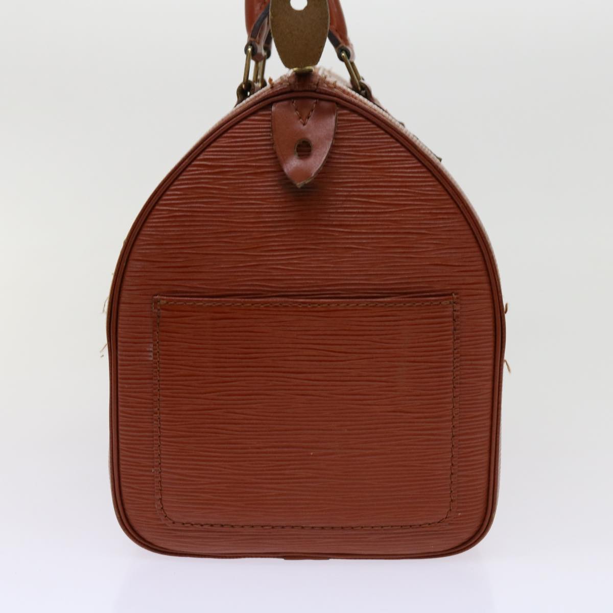 LOUIS VUITTON Epi Speedy 30 Hand Bag Brown M43003 LV 63458