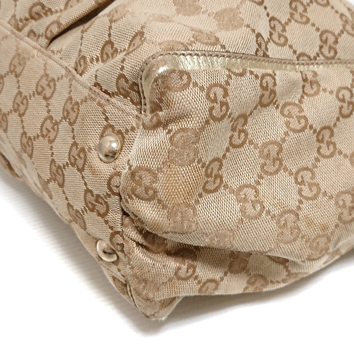 Gucci Abbey Canvas Tote Bag