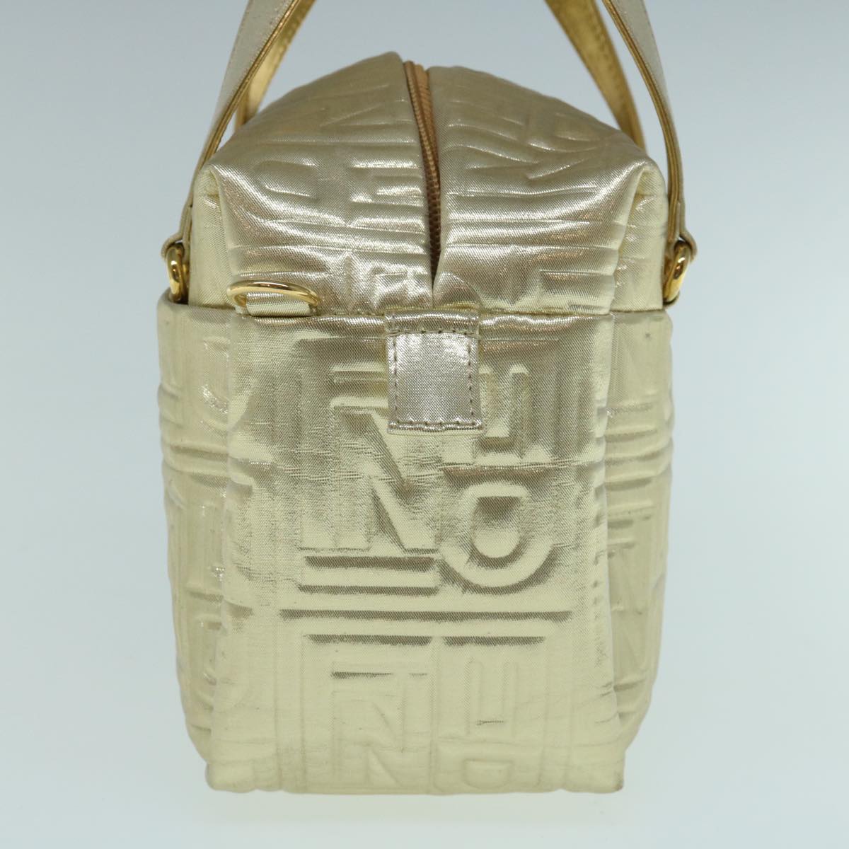 Luxury FendiHand Bag Nylon 2way Gold63497A