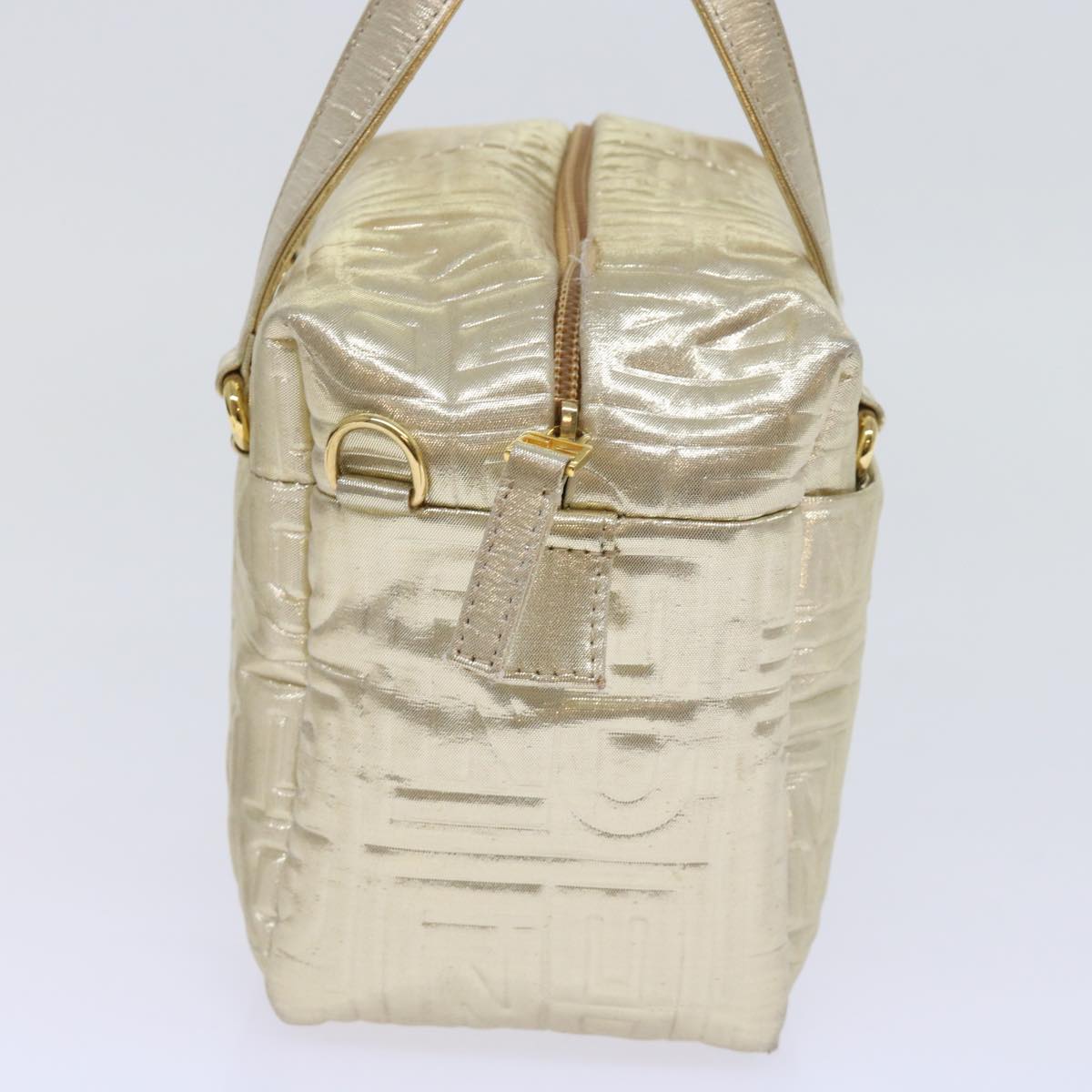 Luxury FendiHand Bag Nylon 2way Gold64326