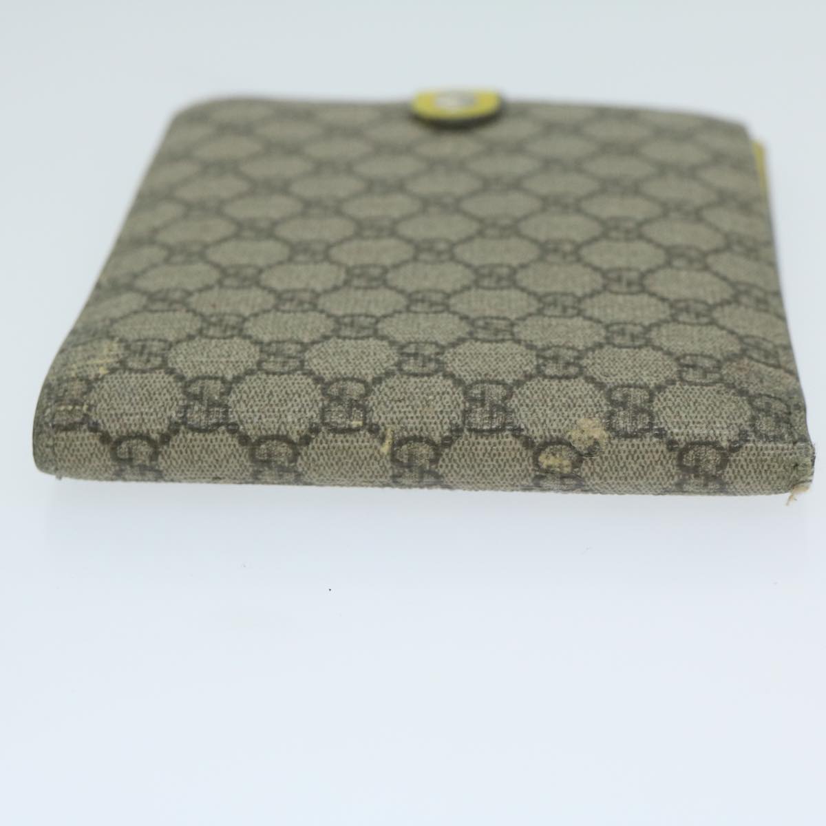 GUCCI GG Supreme Card Case Beige 365477 64694