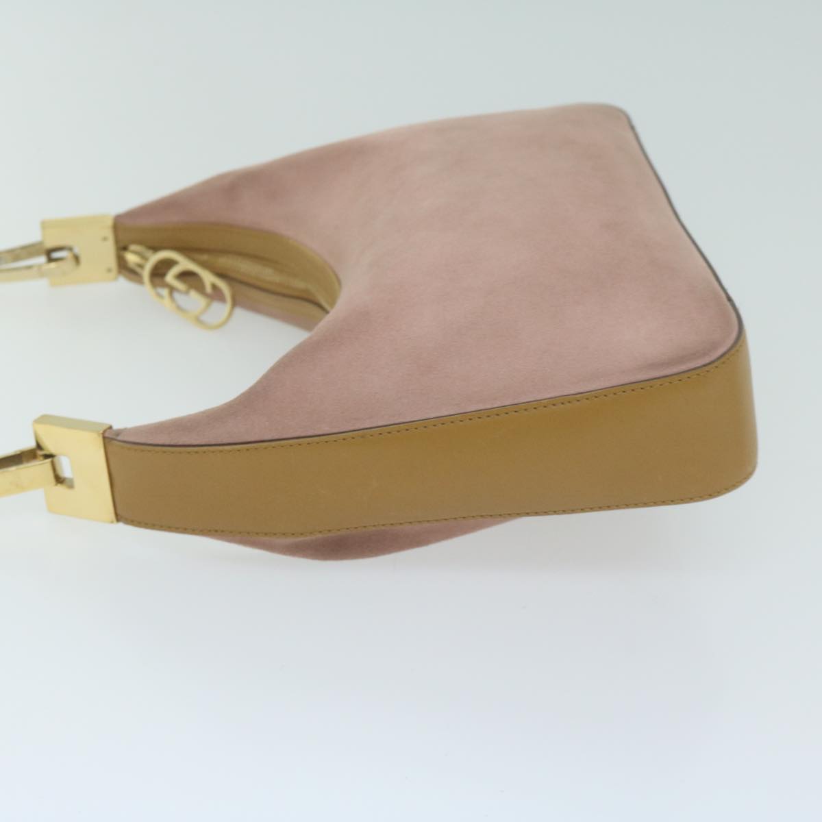 GUCCI Shoulder Bag Suede Pink 001 3812 2123 64714