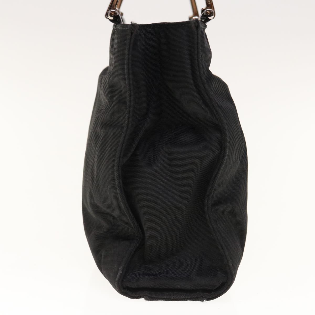 GUCCI Hand Bag Nylon Black 64731
