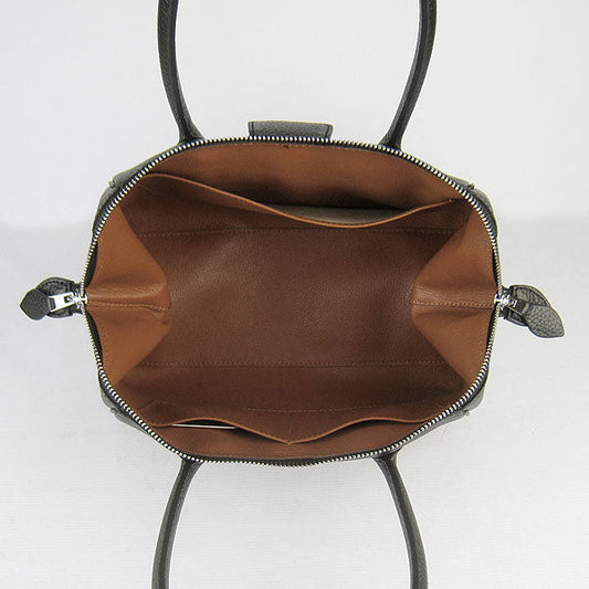 Luxury Hermes Paris Bombay Victoria Handbag H2806 black