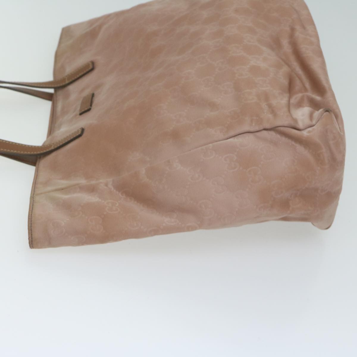 GUCCI GG Canvas Tote Bag Pink 282439 65153